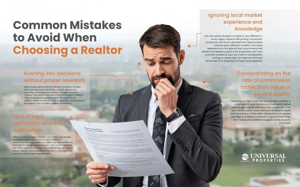 Common Mistakes to Avoid When Choosing a Realtor