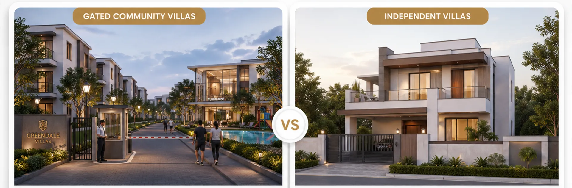 Gated Community Villas vs Independent Villas What Should You Choose