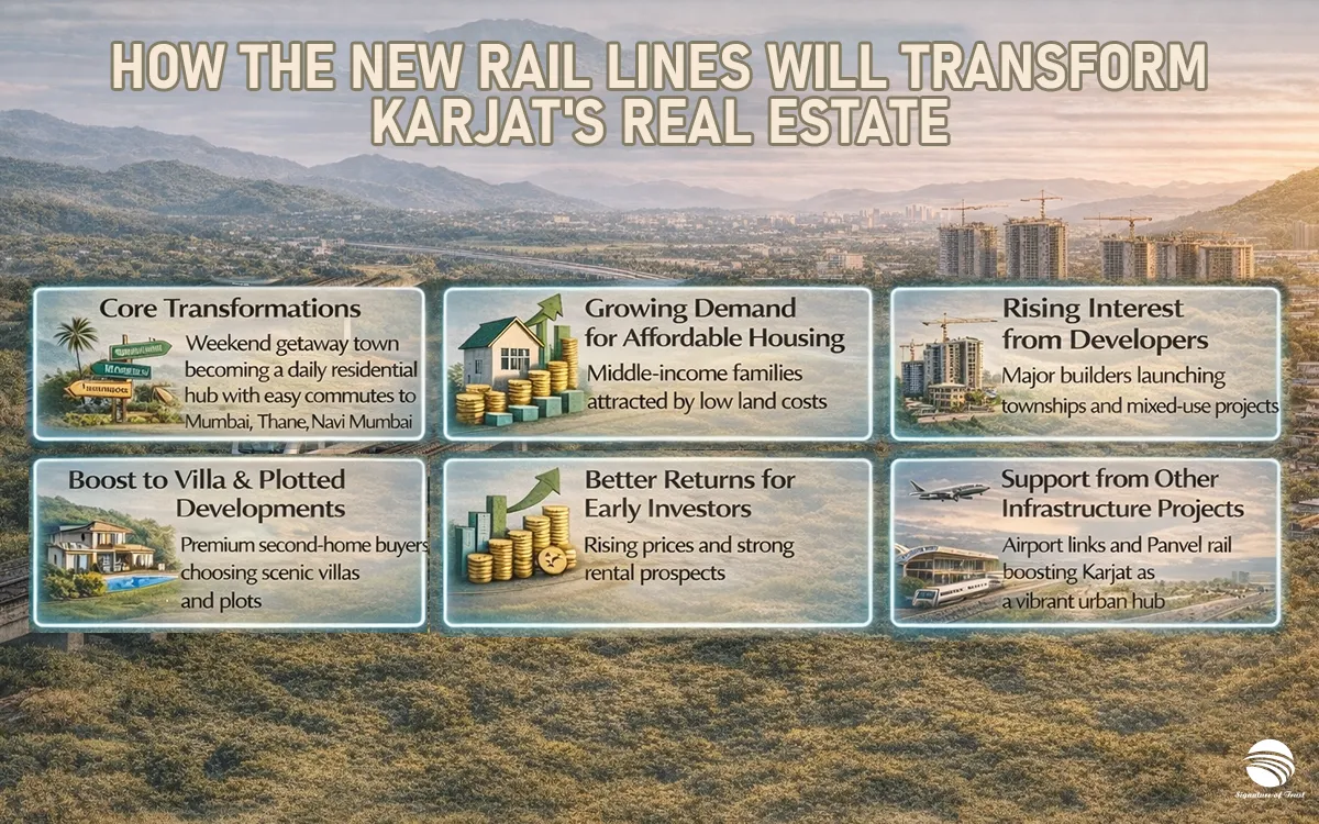 How the New Rail Lines Will Transform Karjat's Real Estate
