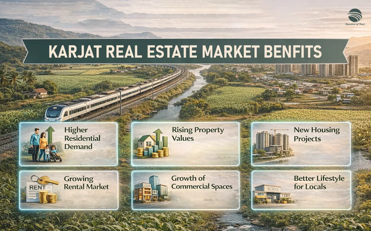 Karjat real estate market benfits