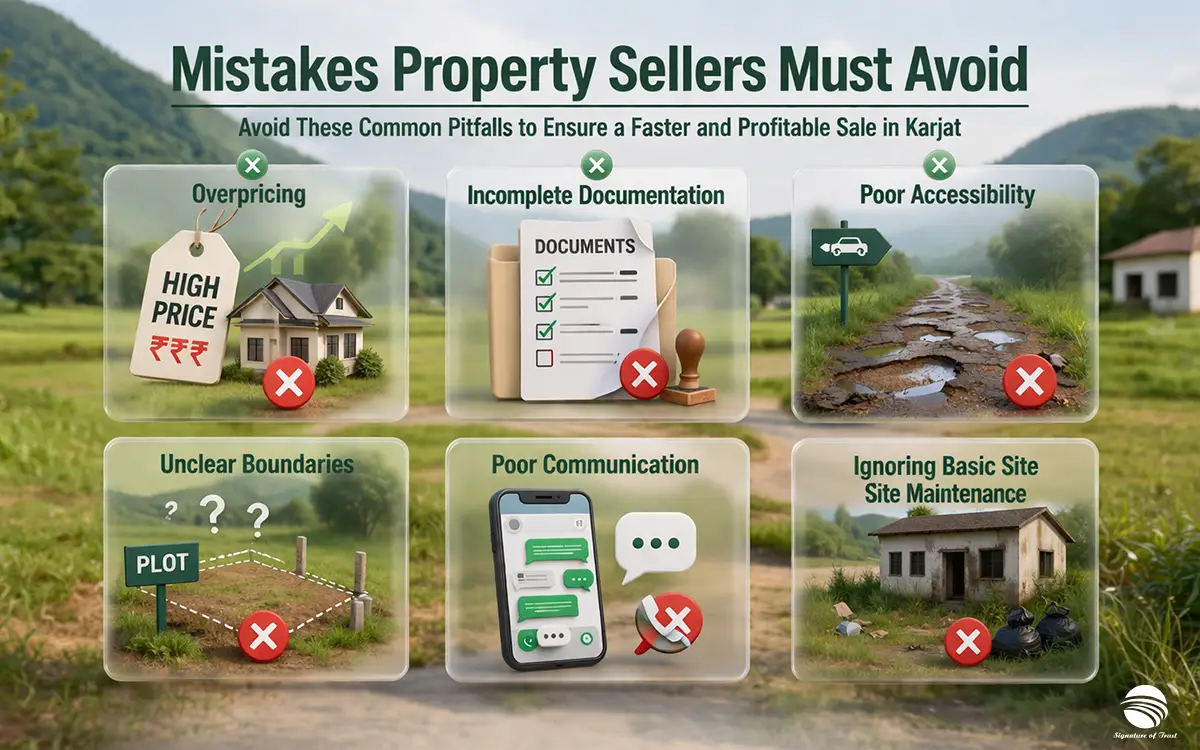 Mistakes Property Sellers Must Avoid