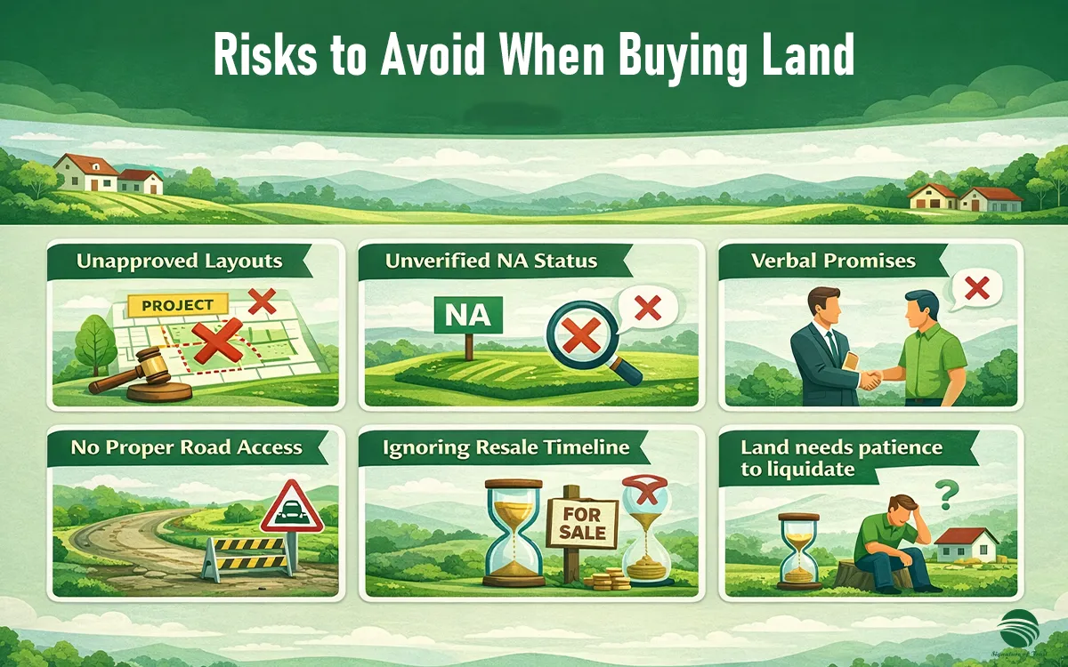 Risks to Avoid When Buying Land